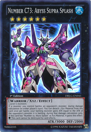 Number C73: Abyss Supra Splash [DRLG-EN041] Super Rare | Devastation Store