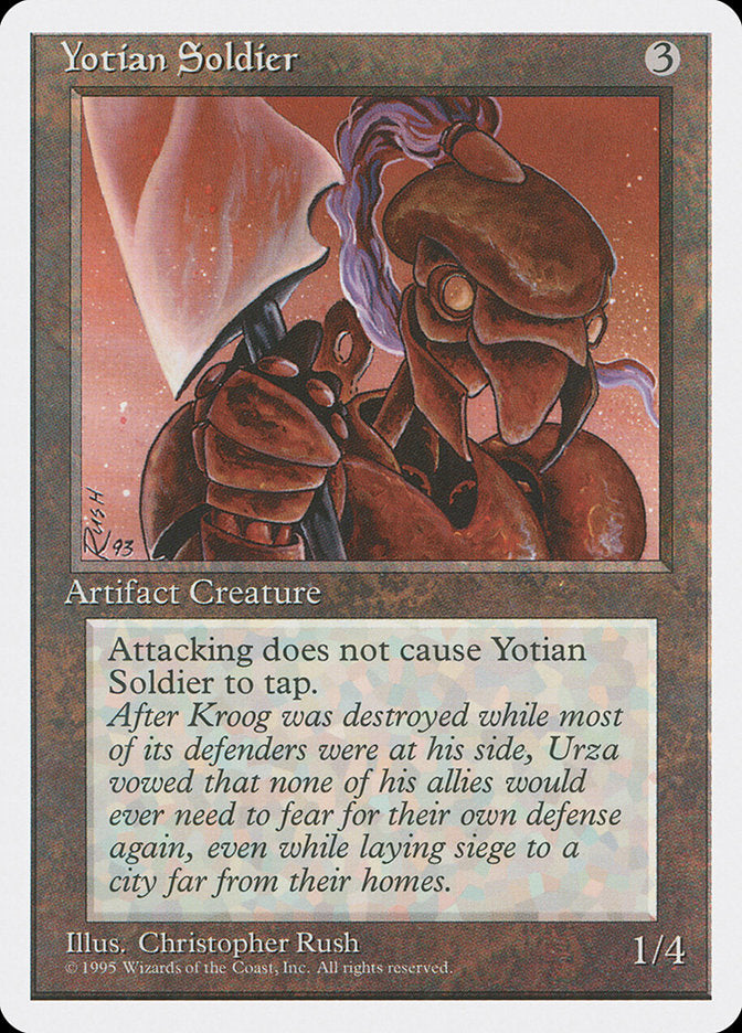 Yotian Soldier [Fourth Edition] | Devastation Store