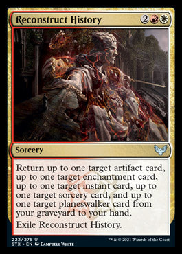 Reconstruct History [Strixhaven: School of Mages] | Devastation Store