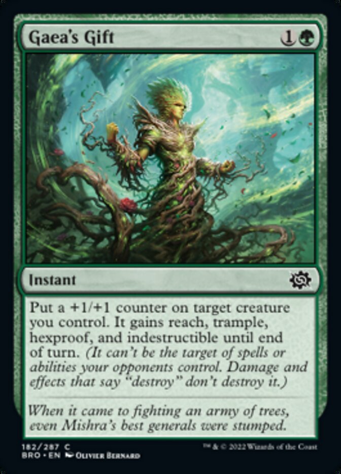 Gaea's Gift [The Brothers' War] | Devastation Store