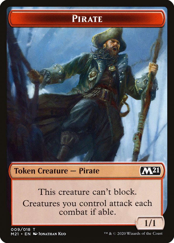 Pirate [Core Set 2021 Tokens] | Devastation Store
