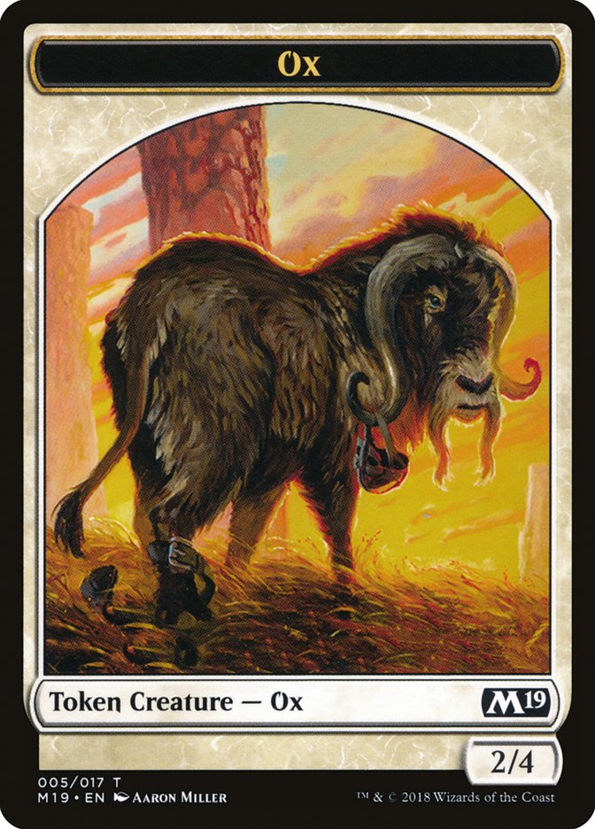 Ox [Core Set 2019 Tokens] | Devastation Store