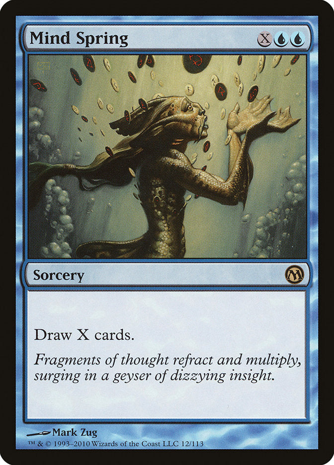 Mind Spring [Duels of the Planeswalkers] | Devastation Store