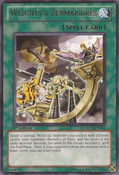 Weights & Zenmaisures [ORCS-EN055] Rare | Devastation Store