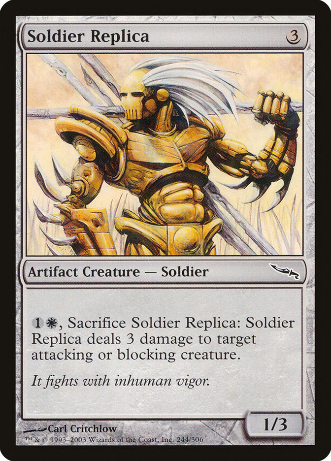 Soldier Replica [Mirrodin] | Devastation Store