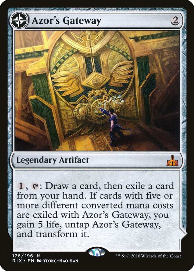 Azor's Gateway // Sanctum of the Sun [Rivals of Ixalan] - Devastation Store | Devastation Store