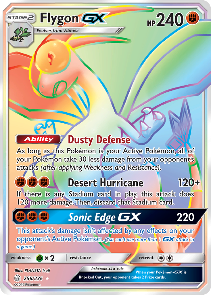 Flygon GX (256/236) [Sun & Moon: Cosmic Eclipse] | Devastation Store