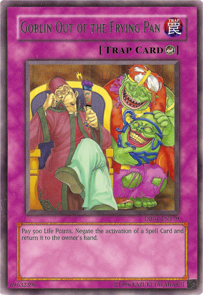 Goblin Out of the Frying Pan [DR04-EN179] Rare | Devastation Store