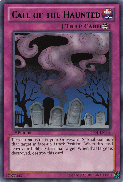 Call of the Haunted [BP01-EN049] Rare | Devastation Store