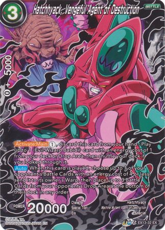 Hatchhyack, Vengeful Agent of Destruction [EX13-32] | Devastation Store
