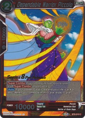 Dependable Warrior Piccolo [BT8-013_PR] | Devastation Store