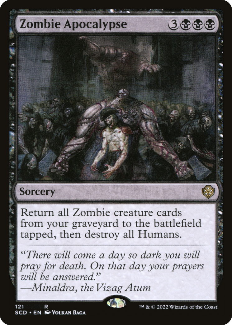Zombie Apocalypse [Starter Commander Decks] | Devastation Store