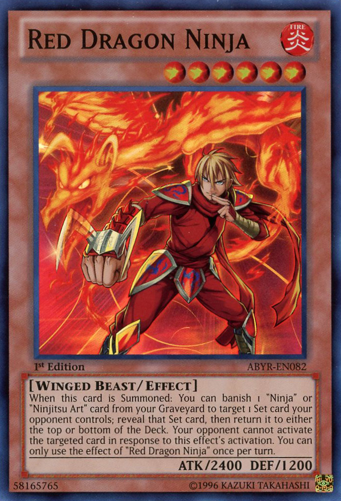 Red Dragon Ninja [ABYR-EN082] Super Rare | Devastation Store