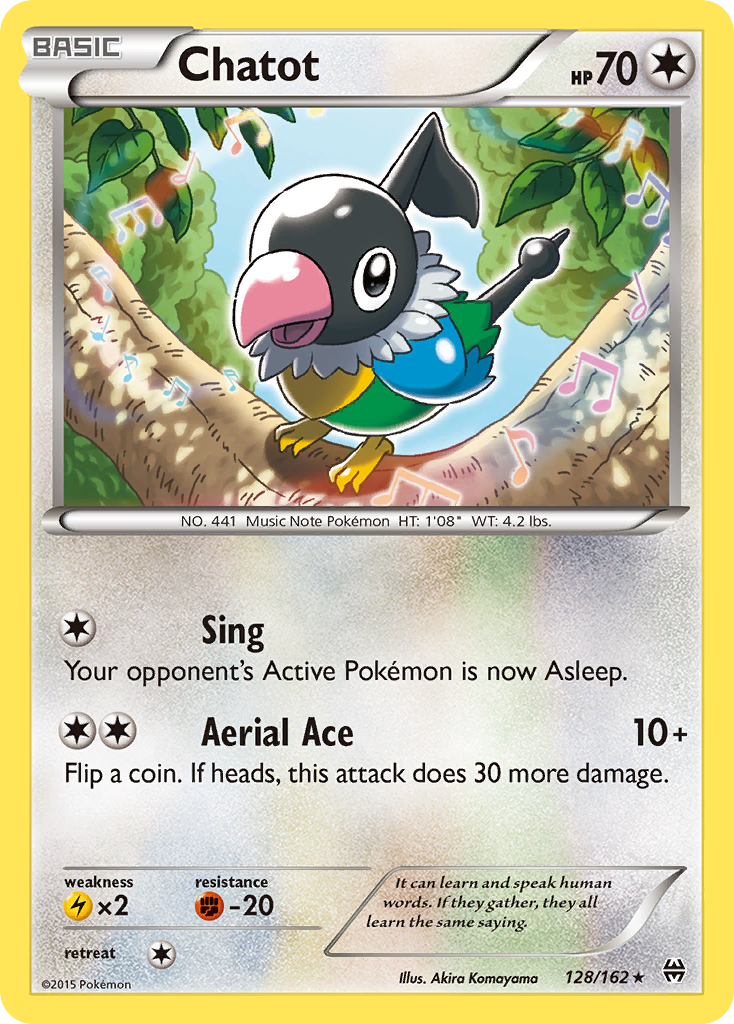 Chatot (128/162) [XY: BREAKthrough] | Devastation Store