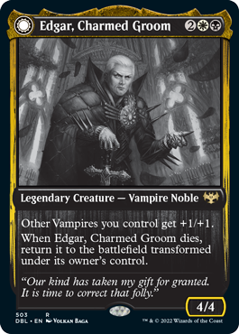 Edgar, Charmed Groom // Edgar Markov's Coffin [Innistrad: Double Feature] | Devastation Store