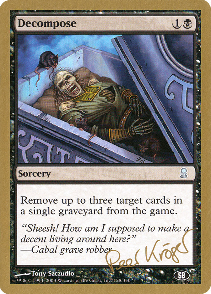 Decompose (Peer Kroger) (SB) [World Championship Decks 2003] | Devastation Store