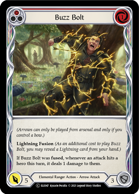 Buzz Bolt (Red) [U-ELE047] Unlimited Normal | Devastation Store