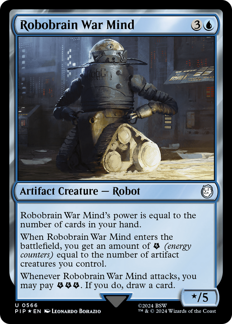 Robobrain War Mind (Surge Foil) [Fallout] | Devastation Store