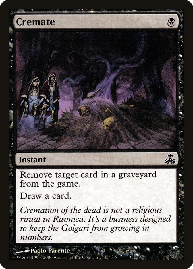 Cremate [Guildpact] - Devastation Store | Devastation Store