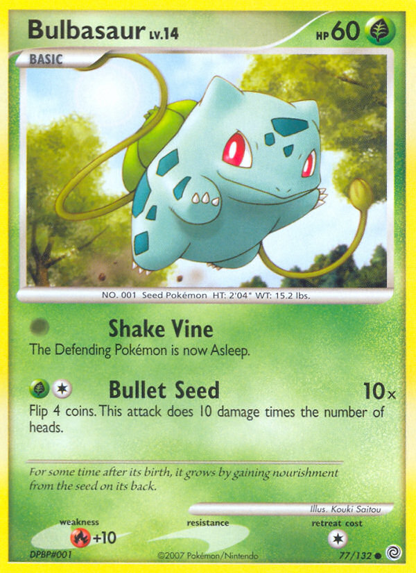 Bulbasaur (77/132) [Diamond & Pearl: Secret Wonders] | Devastation Store