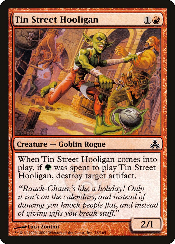 Tin Street Hooligan [Guildpact] | Devastation Store