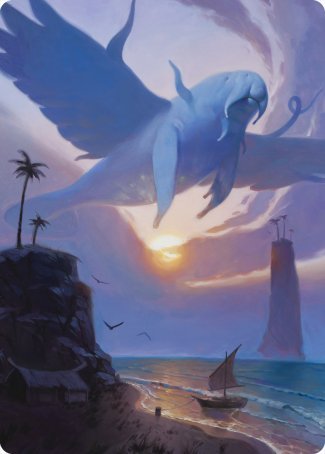 Aeromoeba Art Card [Modern Horizons 2 Art Series] | Devastation Store