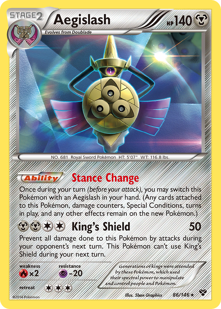 Aegislash (86/146) [XY: Base Set] | Devastation Store