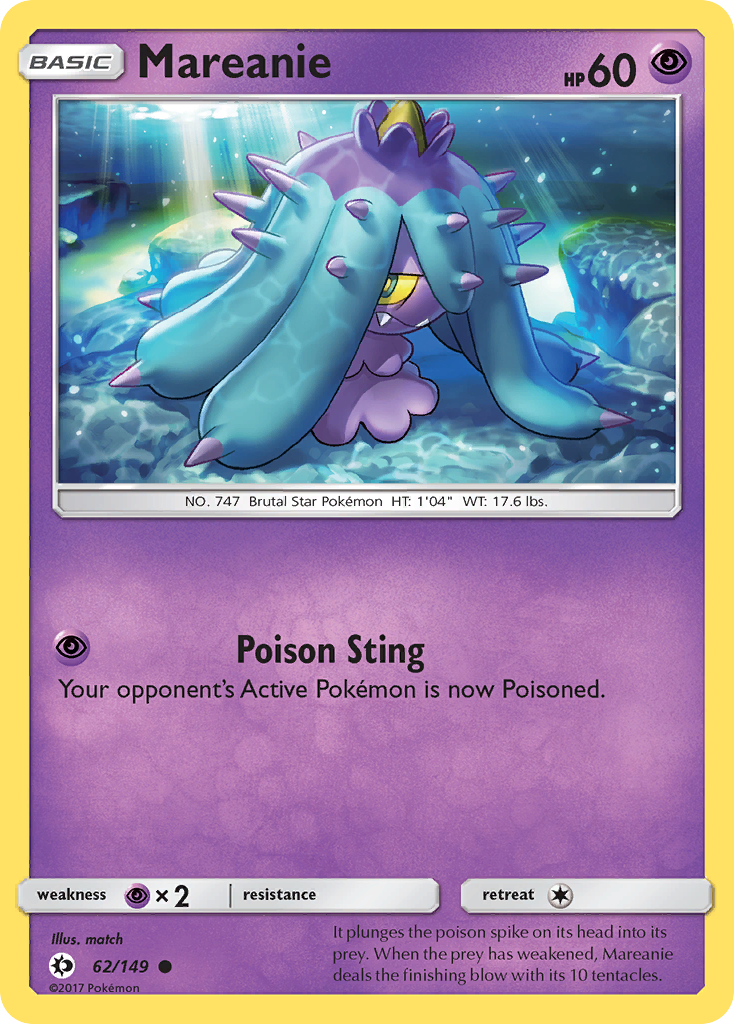 Mareanie (62/149) [Sun & Moon: Base Set] | Devastation Store