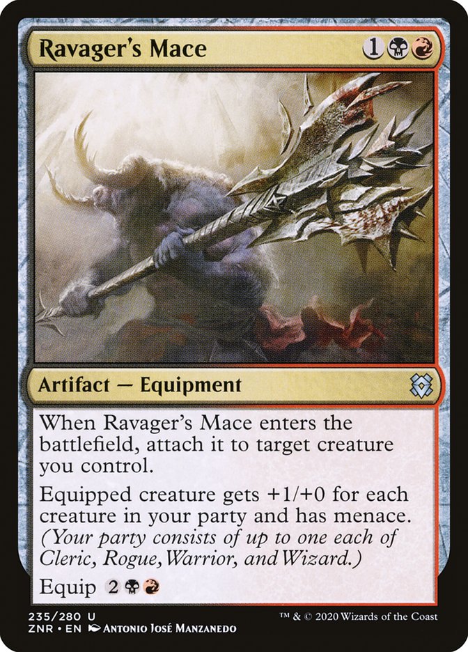 Ravager's Mace [Zendikar Rising] | Devastation Store