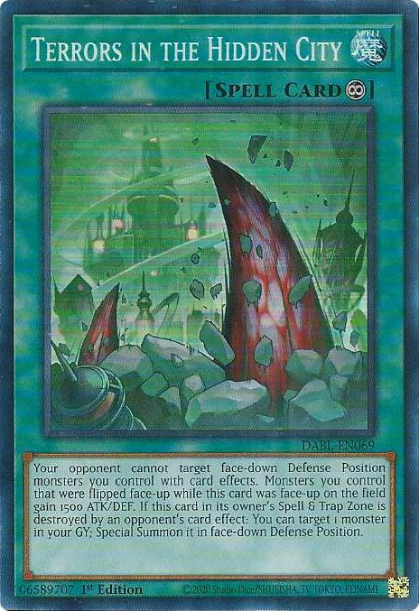 Terrors in the Hidden City [DABL-EN069] Super Rare | Devastation Store