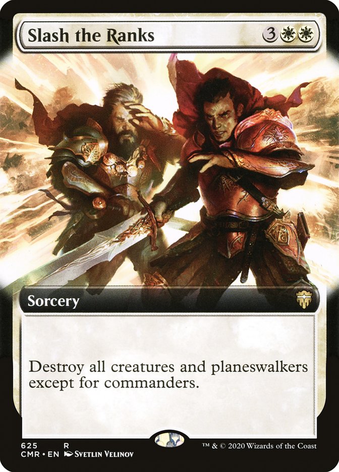 Slash the Ranks (Extended) [Commander Legends] | Devastation Store