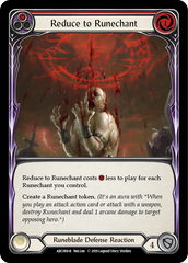 Reduce to Runechant (Red) [ARC088-R] 1st Edition Normal - Devastation Store | Devastation Store