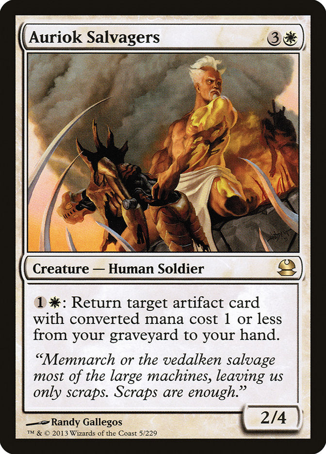 Auriok Salvagers [Modern Masters] | Devastation Store