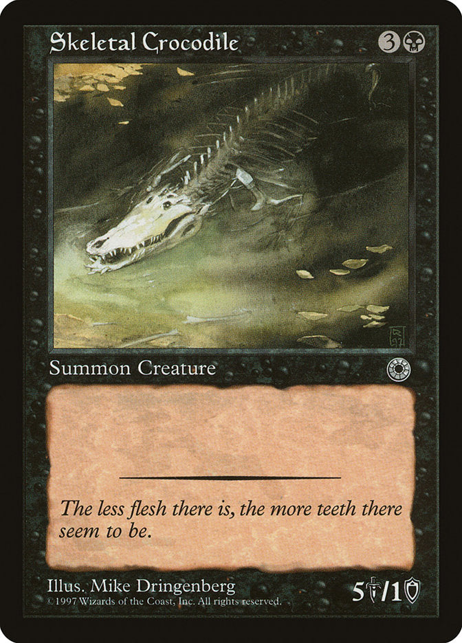 Skeletal Crocodile [Portal] | Devastation Store