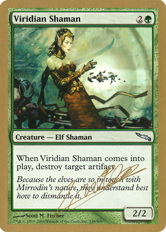 Viridian Shaman (Julien Nuijten) [World Championship Decks 2004] | Devastation Store