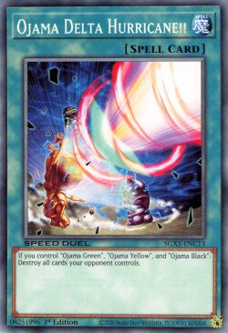 Ojama Delta Hurricane! [SGX1-ENC13] Common | Devastation Store