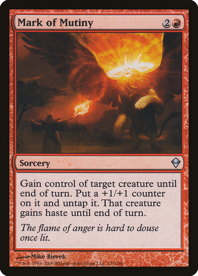 Mark of Mutiny [Zendikar] - Devastation Store | Devastation Store