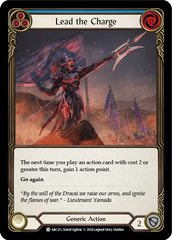 Lead the Charge (Blue) [ARC211] Unlimited Edition Rainbow Foil - Devastation Store | Devastation Store