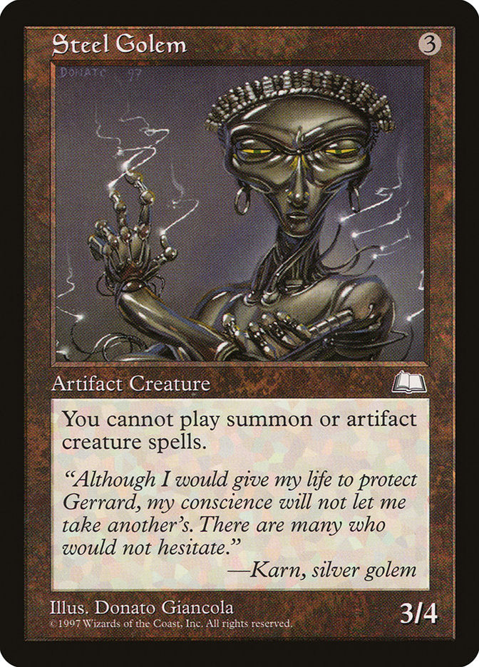 Steel Golem [Weatherlight] | Devastation Store