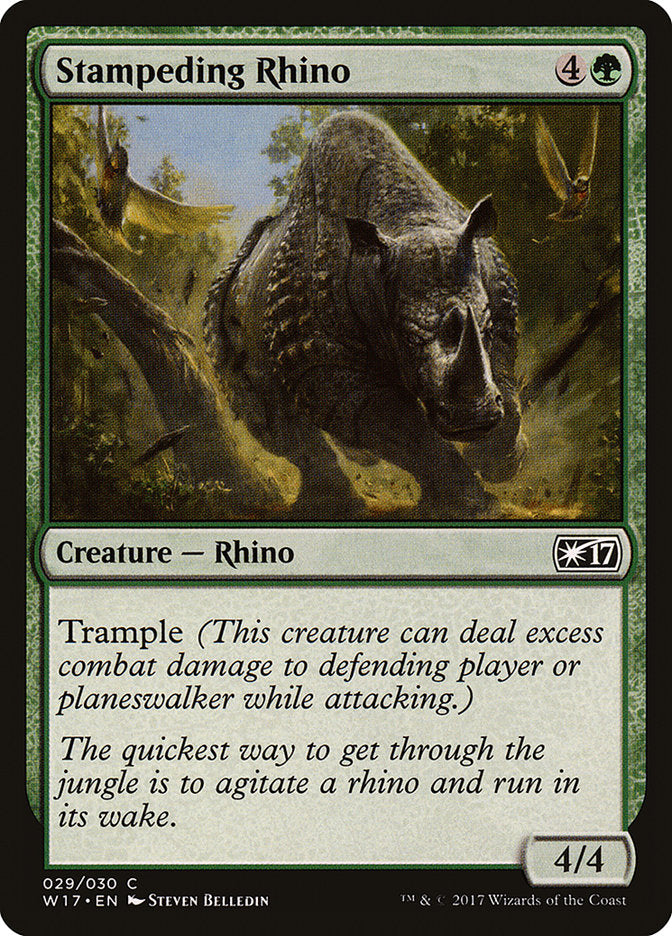 Stampeding Rhino [Welcome Deck 2017] | Devastation Store