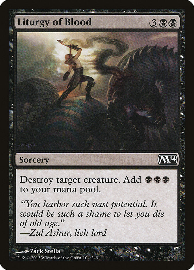 Liturgy of Blood [Magic 2014] - Devastation Store | Devastation Store