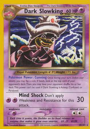 Dark Slowking (20/105) [Neo Destiny Unlimited] | Devastation Store