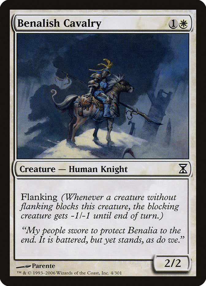 Benalish Cavalry [Time Spiral] - Devastation Store | Devastation Store