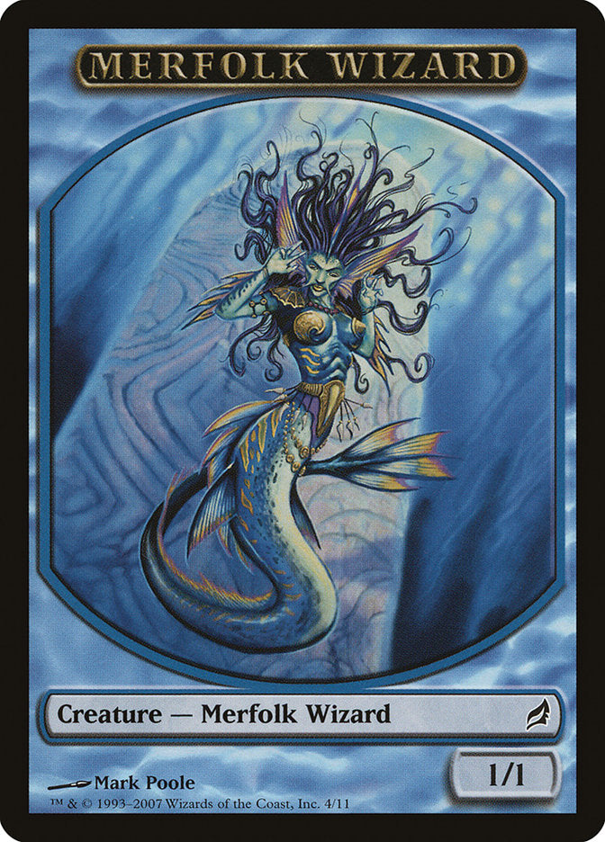 Merfolk Wizard [Lorwyn Tokens] - Devastation Store | Devastation Store