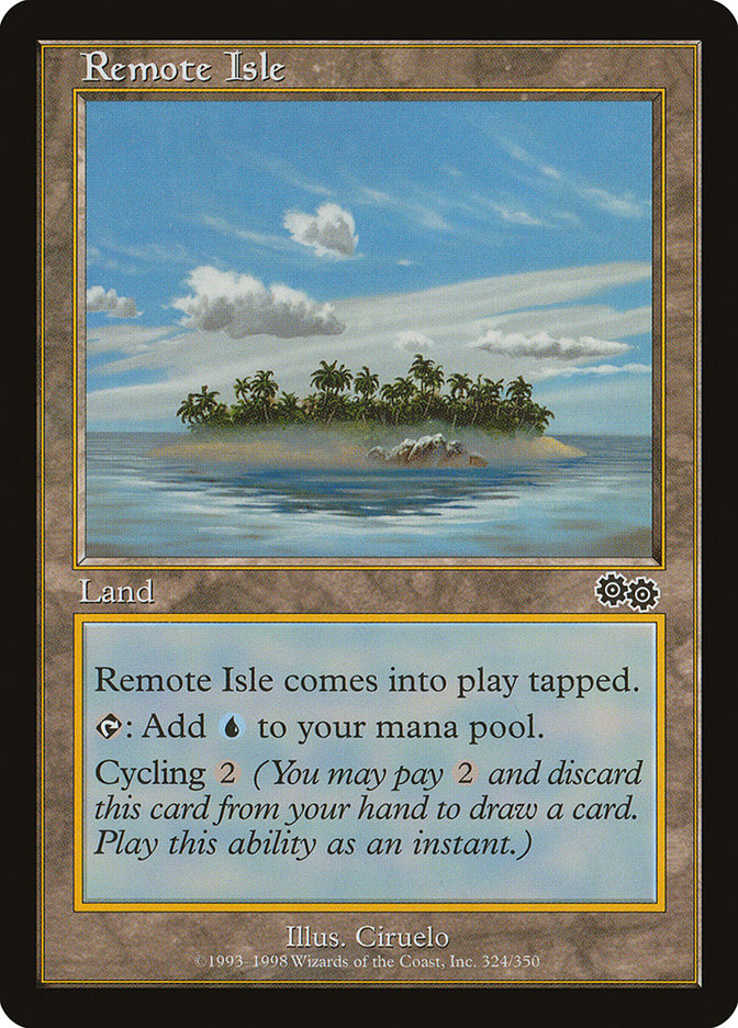 Remote Isle [Urza's Saga] | Devastation Store