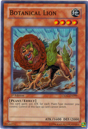 Botanical Lion [CSOC-EN099] Super Rare | Devastation Store
