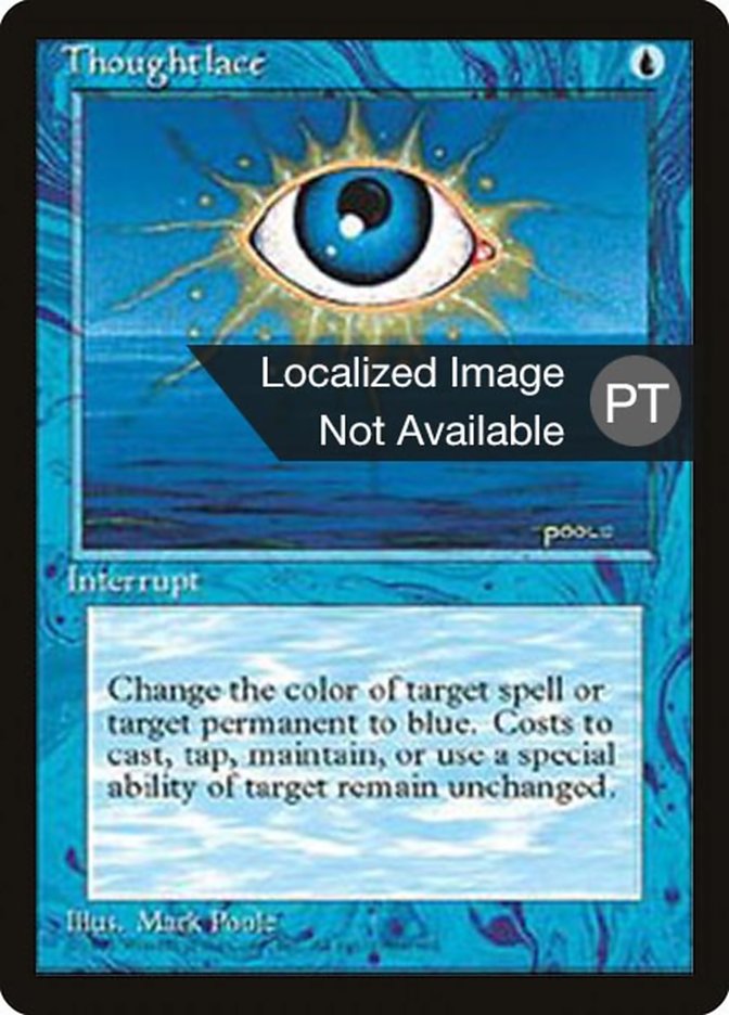 Thoughtlace [Fourth Edition (Foreign Black Border)] | Devastation Store