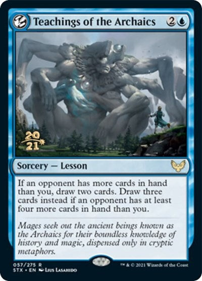 Teachings of the Archaics [Strixhaven: School of Mages Prerelease Promos] | Devastation Store