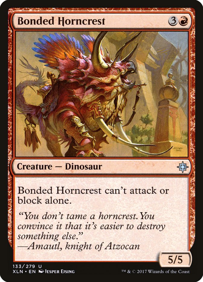 Bonded Horncrest [Ixalan] | Devastation Store