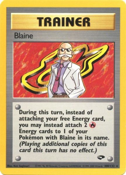 Blaine (100/132) [Gym Challenge Unlimited] | Devastation Store